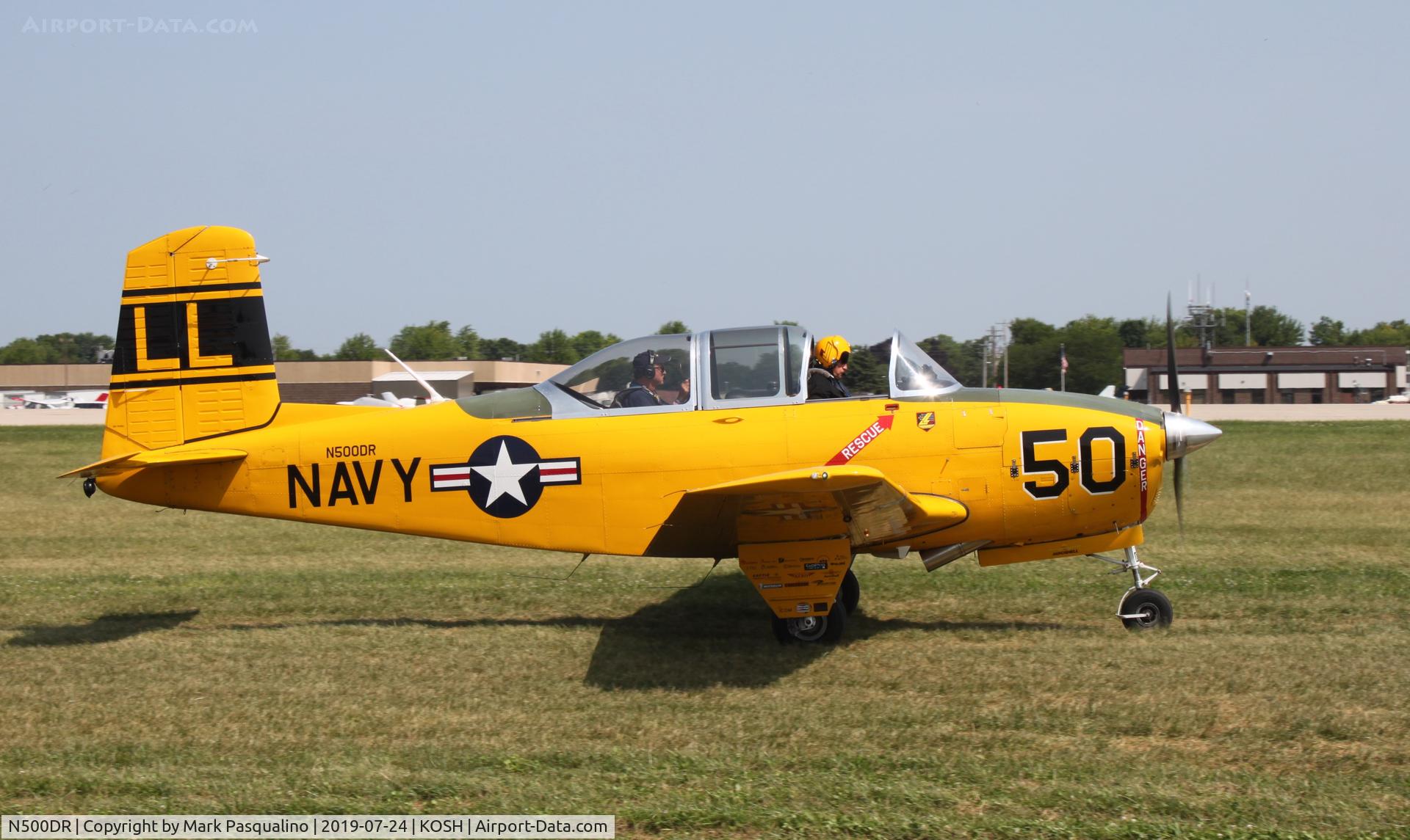 N500DR, 1954 Beech T-34A (A45) Mentor Mentor C/N G-31, Beech T-34A