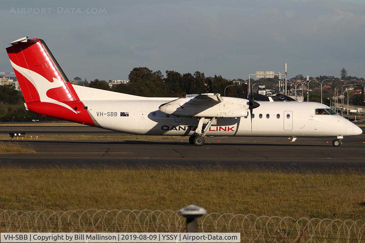 VH-SBB, 2000 De Havilland Canada DHC-8-315 Dash 8 C/N 539, taxi from 34R