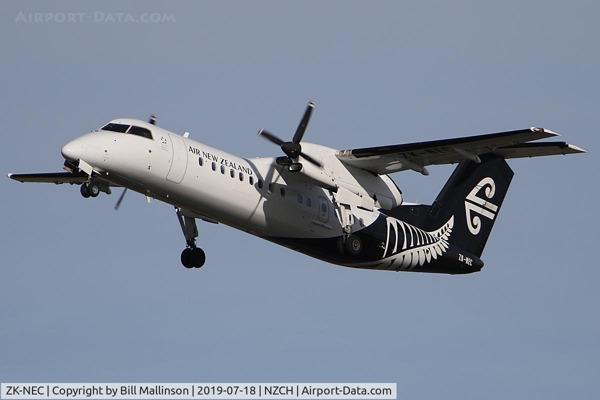 ZK-NEC, 2005 De Havilland Canada DHC-8-311Q Dash 8 C/N 616, away to NSN