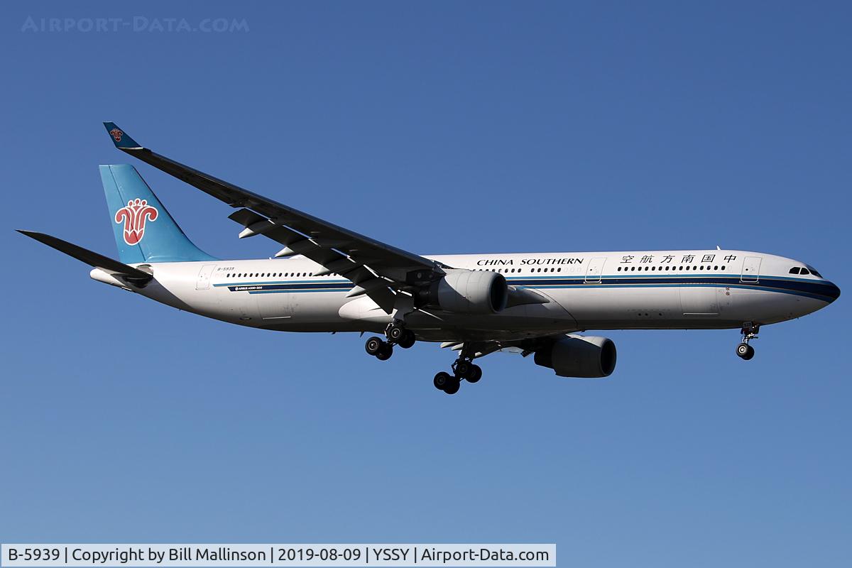 B-5939, 2013 Airbus A330-323X C/N 1494, in from CAN  as CZ325