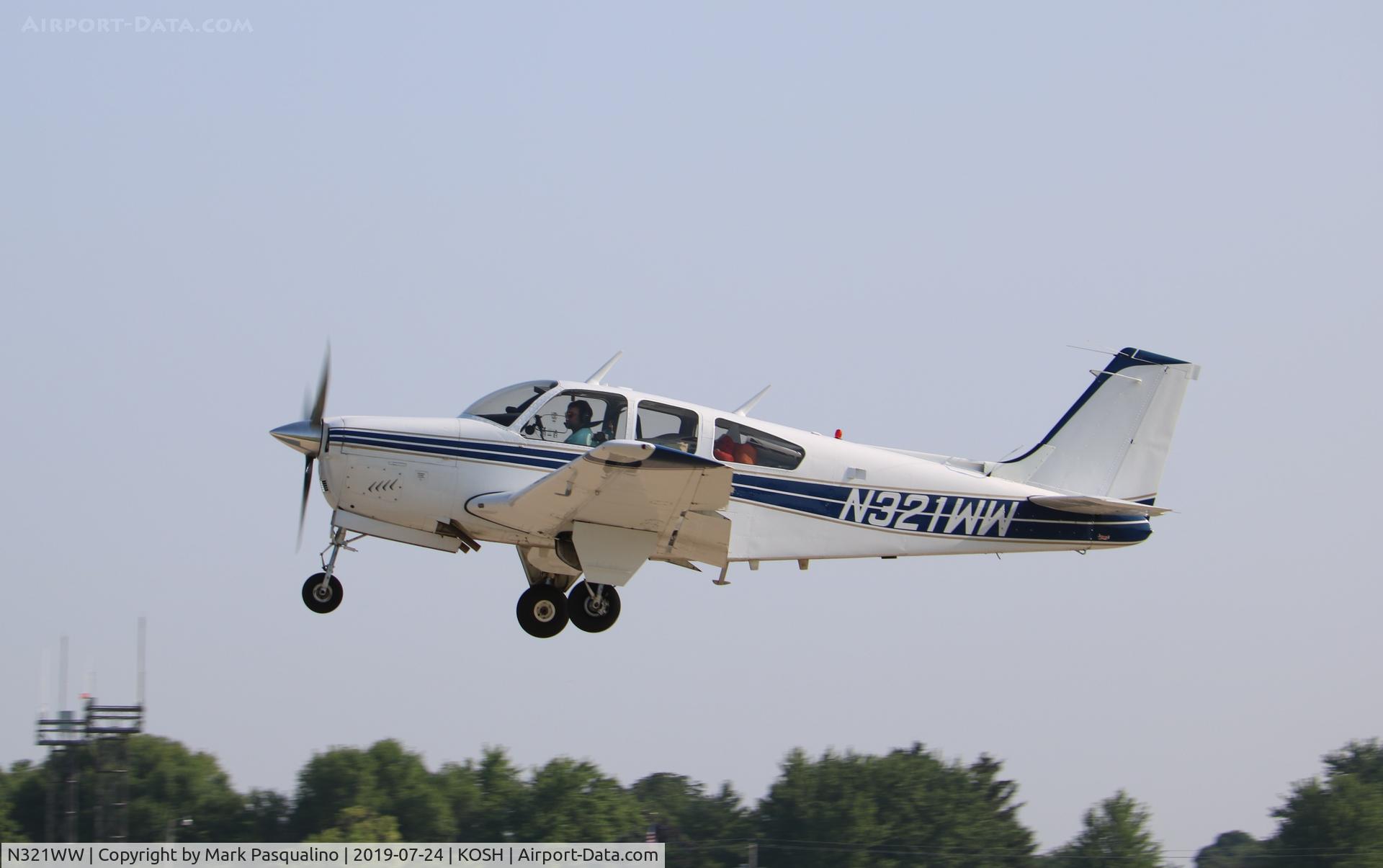 N321WW, 1970 Beech F33 Bonanza C/N CD-1247, Beech F33