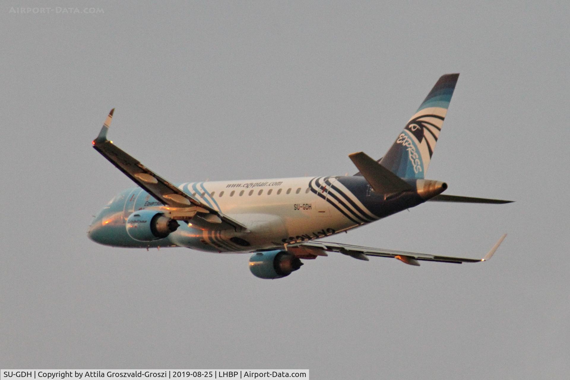 SU-GDH, 2009 Embraer 170LR (ERJ-170-100LR) C/N 17000274, LHBP/BUD - Budapest Ferihegy, Liszt Ferenc International Airport, Hungary