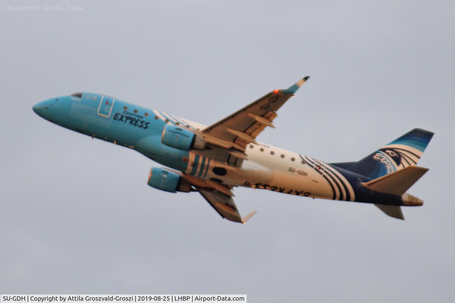 SU-GDH, 2009 Embraer 170LR (ERJ-170-100LR) C/N 17000274, LHBP/BUD - Budapest Ferihegy, Liszt Ferenc International Airport, Hungary