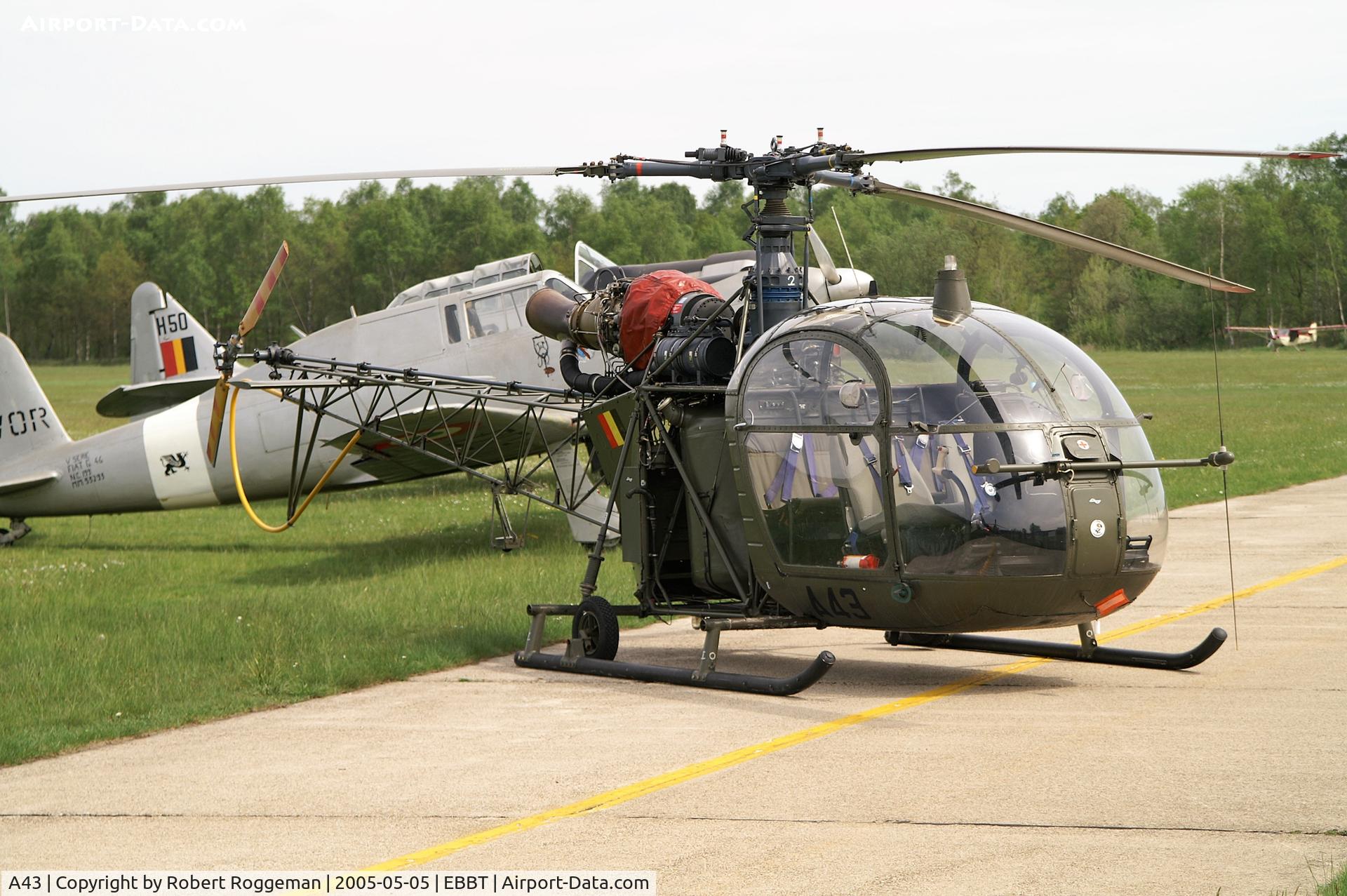 A43, Sud Aviation SA-318C Alouette II C/N 1960/588C-A43, OPEN DAY.