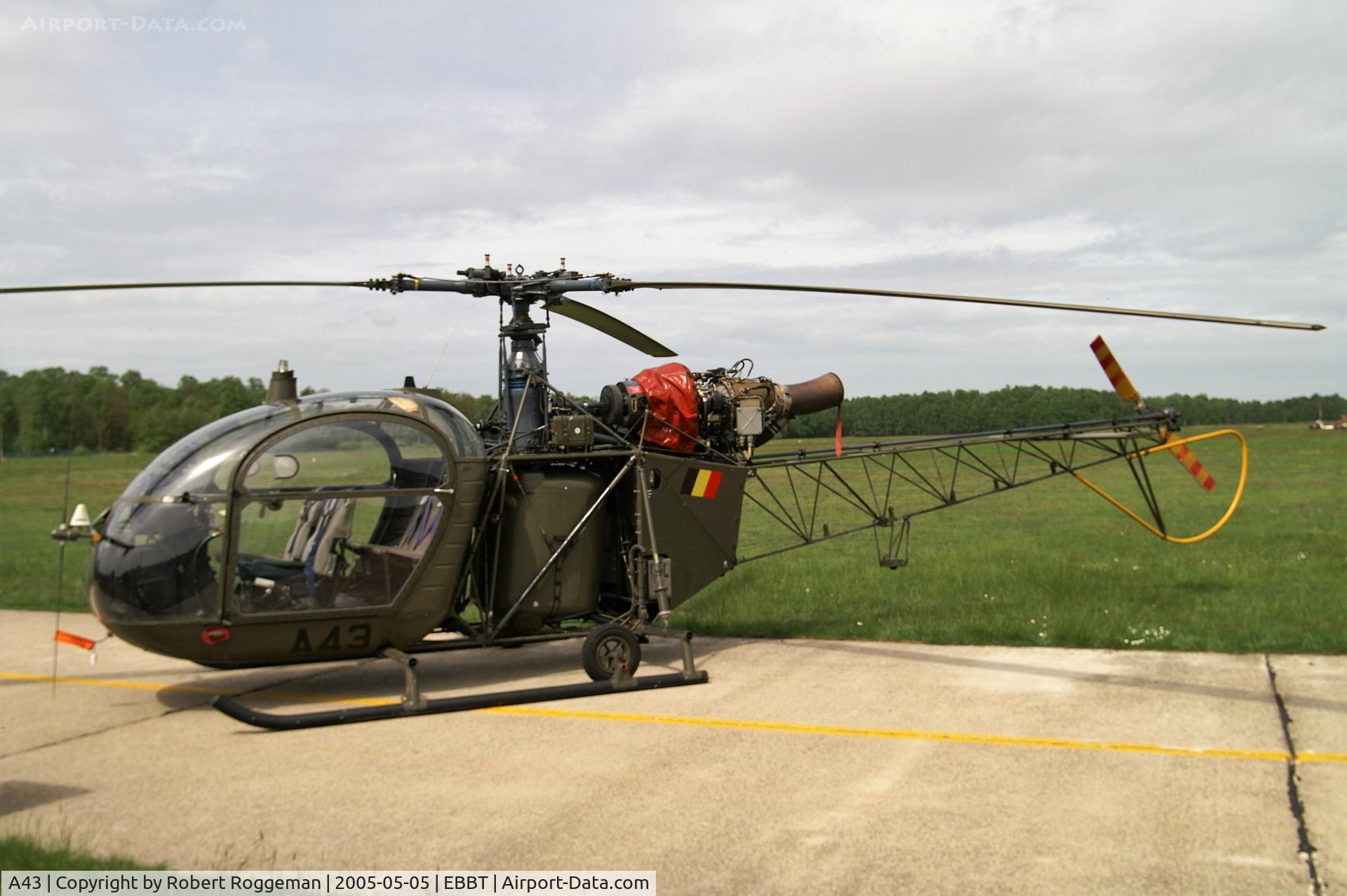 A43, Sud Aviation SA-318C Alouette II C/N 1960/588C-A43, OPEN DAY.