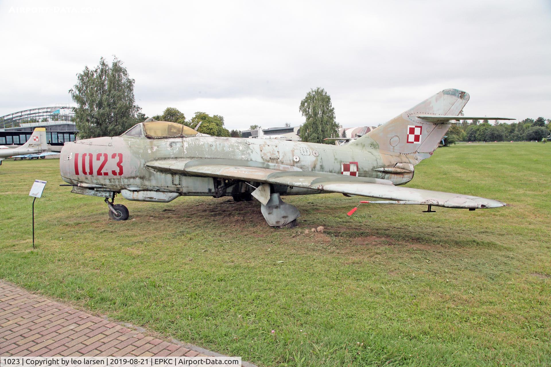 1023, PZL-Mielec Lim-5 (MiG-17F) C/N 1C1023, Polish Aviation Museum Krakow 21.8.2019