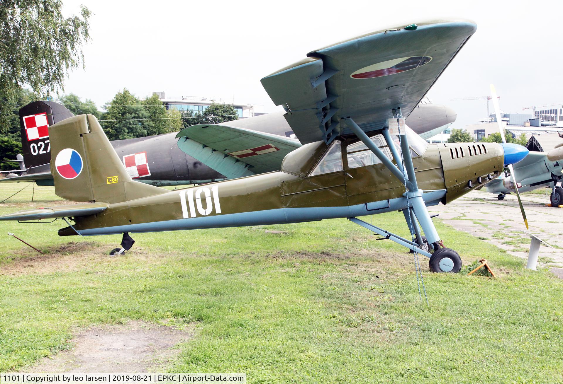 1101, 1956 Aero L-60E Brigadyr C/N 150723, Polish Aviatin Museum Krakow 21.8.2019.ex SP-FXA
