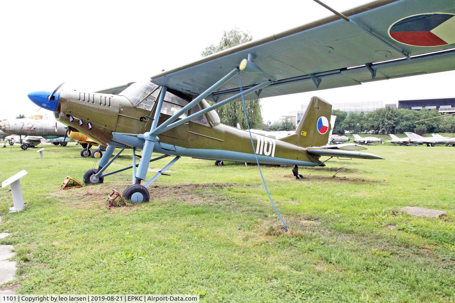 1101, 1956 Aero L-60E Brigadyr C/N 150723, Polish Aviation Museum Krakow 21.8.2019.ex SP-FXA