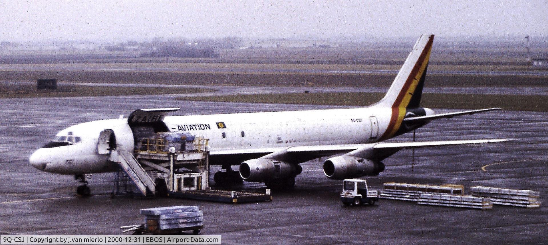9Q-CSJ, 1964 Douglas DC-8-54F C/N 45686, Ostend good old days