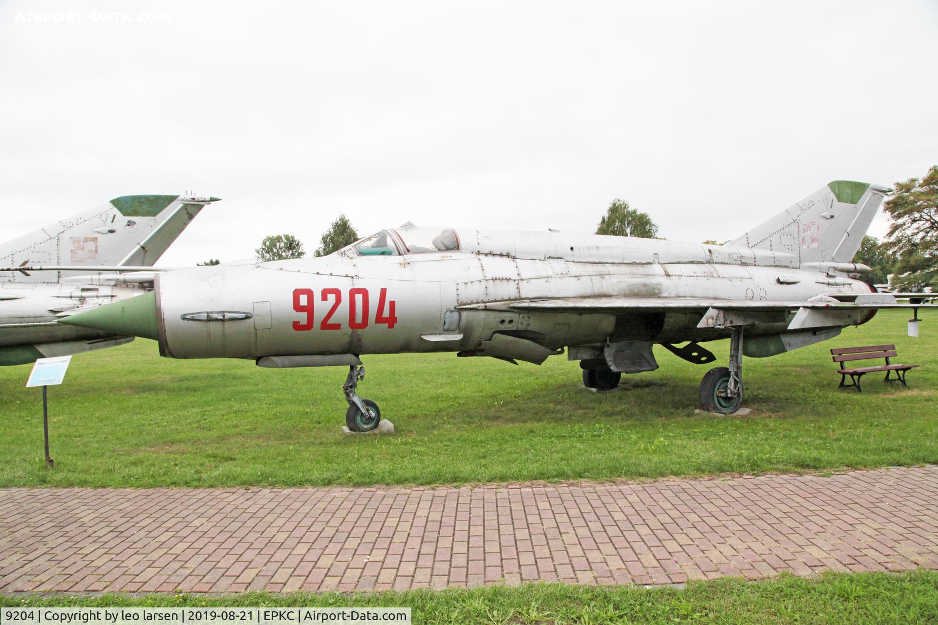 9204, Mikoyan-Gurevich MiG-21bis C/N 75089204/04, Polish Aviation Museum Krakow 21.8.2019