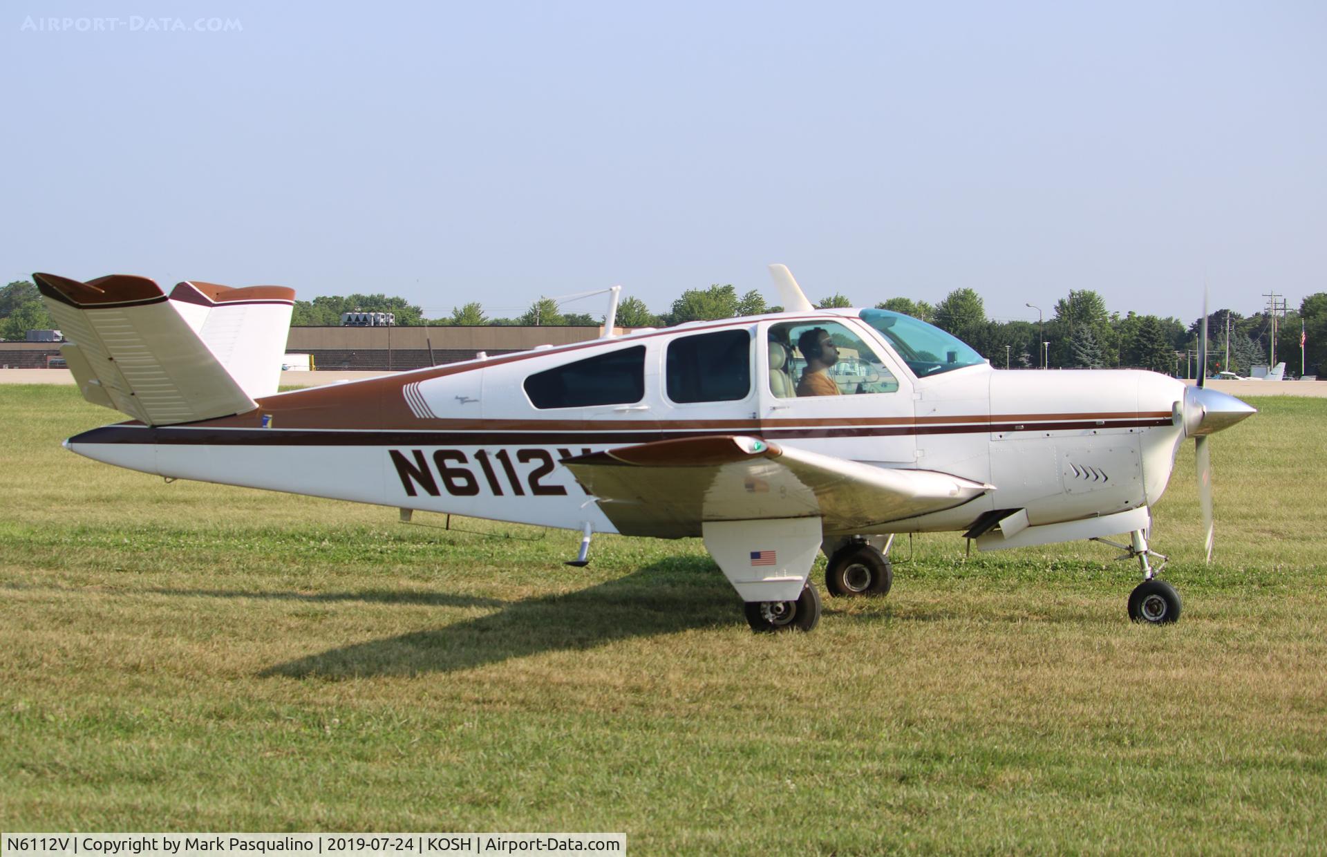 N6112V, 1965 Beech S35 Bonanza C/N D-7778, Beech S35