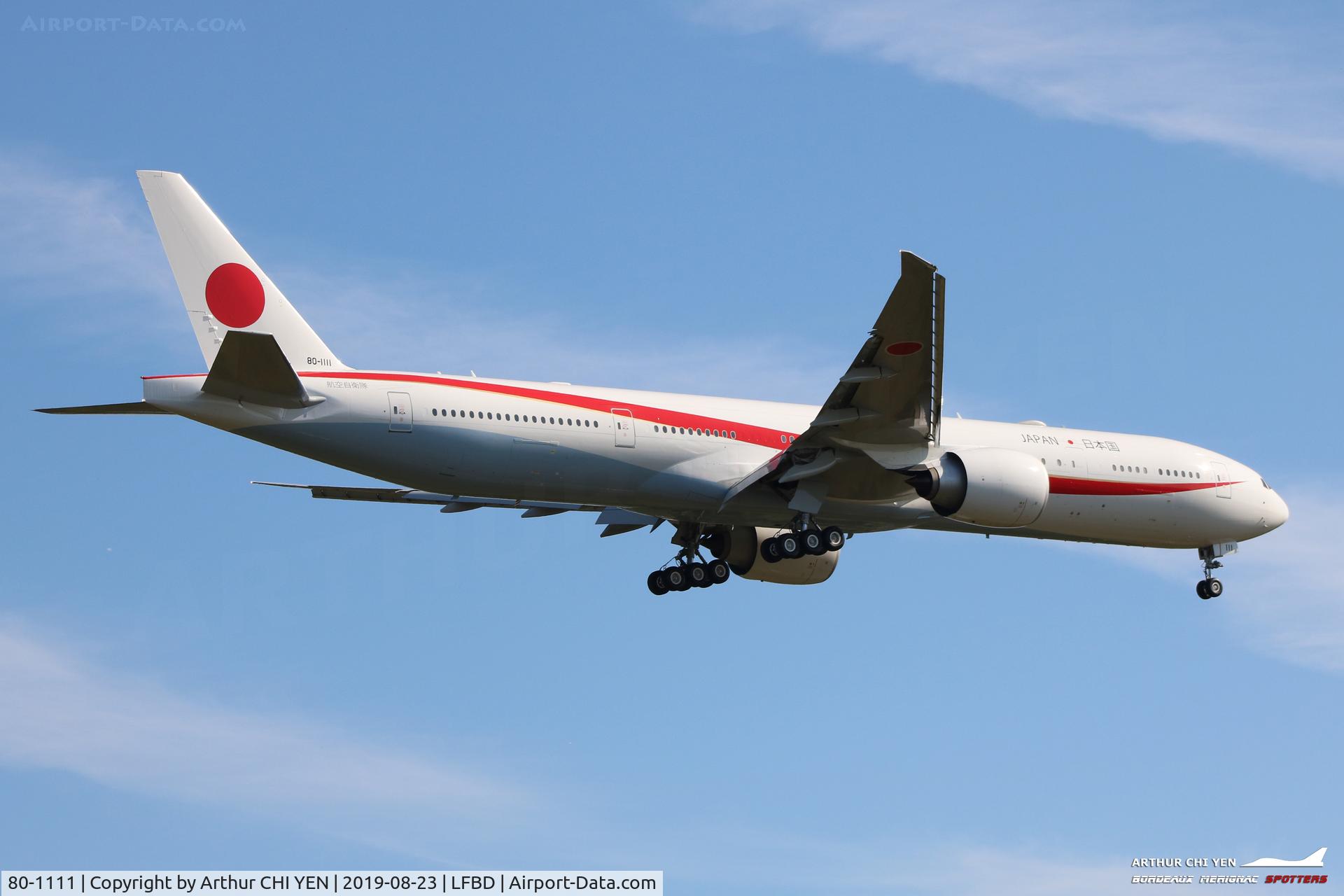 80-1111, 2016 Boeing 777-3SB/ER C/N 62439, JASDF B777 for G7.