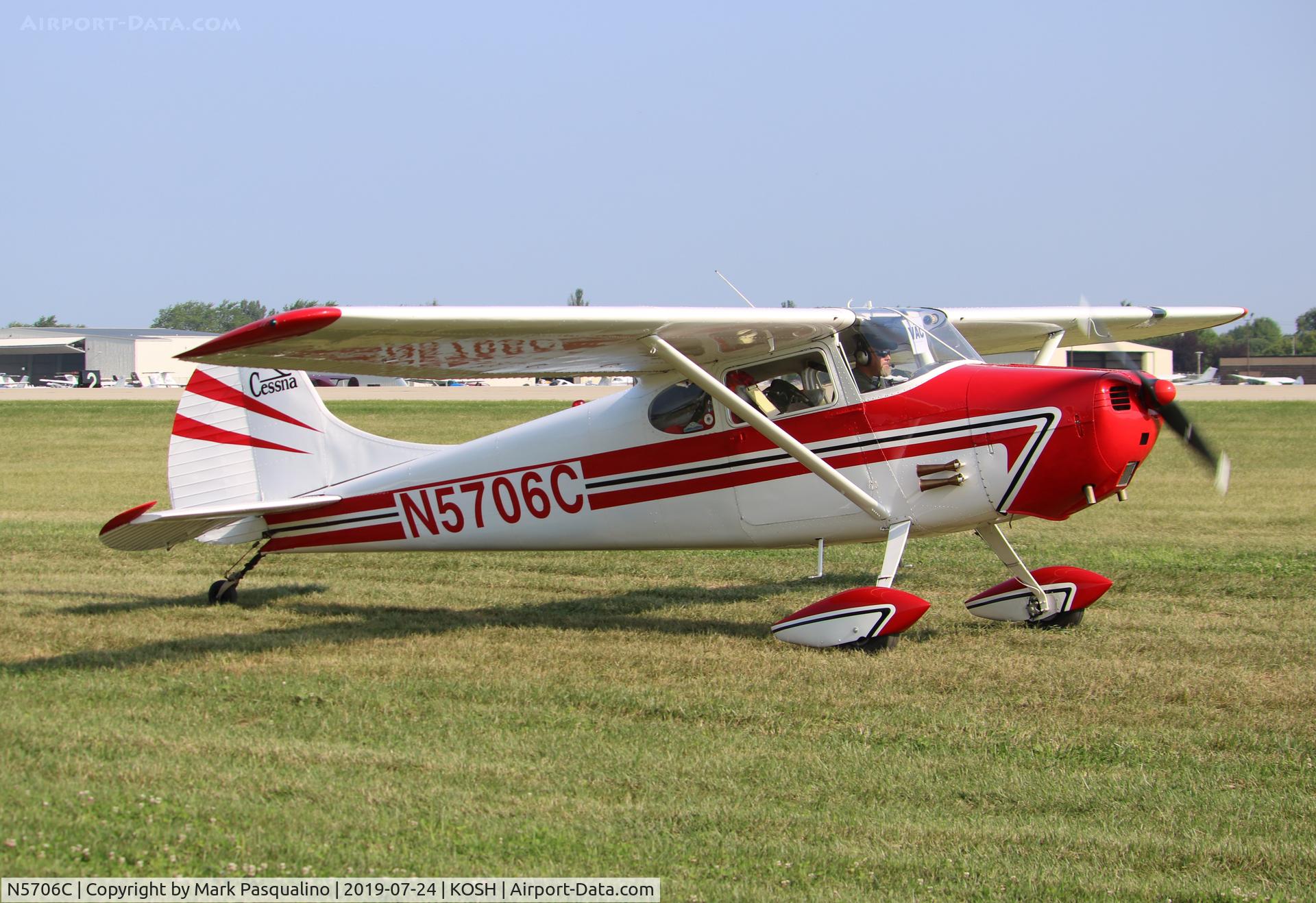 N5706C, 1950 Cessna 170A C/N 19660, Cessna 170A