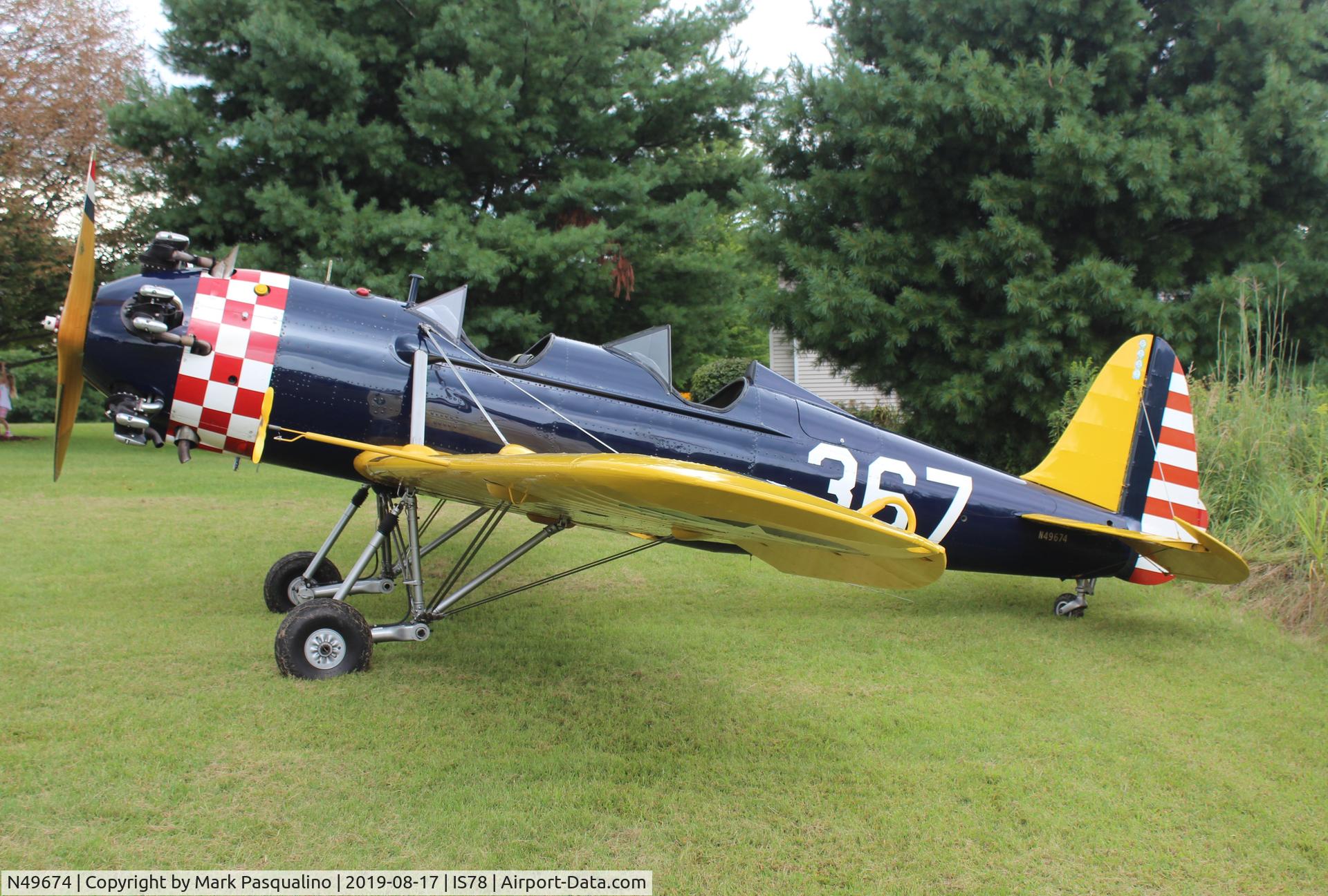 N49674, 1941 Ryan Aeronautical ST3KR C/N 1396, Ryan ST3KR