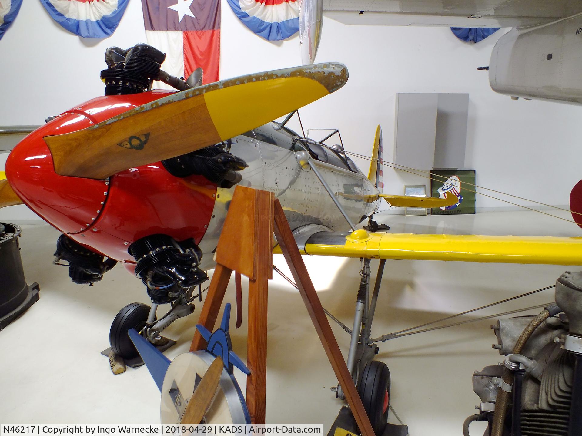N46217, 1941 Ryan Aeronautical ST3KR C/N 1363, Ryan ST3KR (PT-22) at the Cavanaugh Flight Museum, Addison TX