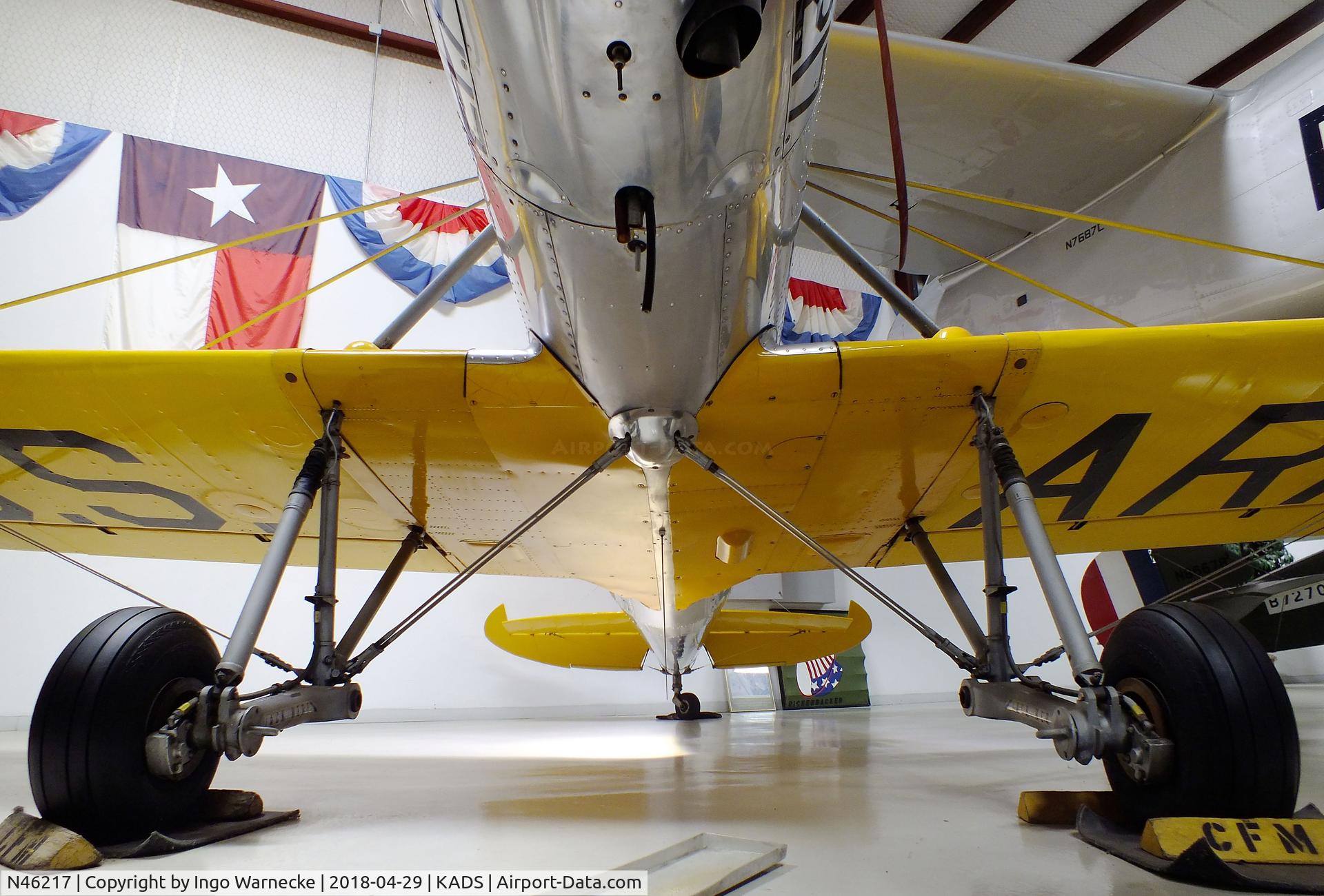 N46217, 1941 Ryan Aeronautical ST3KR C/N 1363, Ryan ST3KR (PT-22) at the Cavanaugh Flight Museum, Addison TX