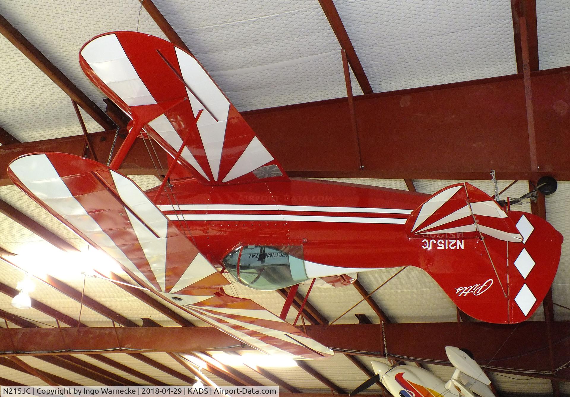 N215JC, 1984 Pitts S-1S Special C/N 21546, Pitts S-1S Special at the Cavanaugh Flight Museum, Addison TX