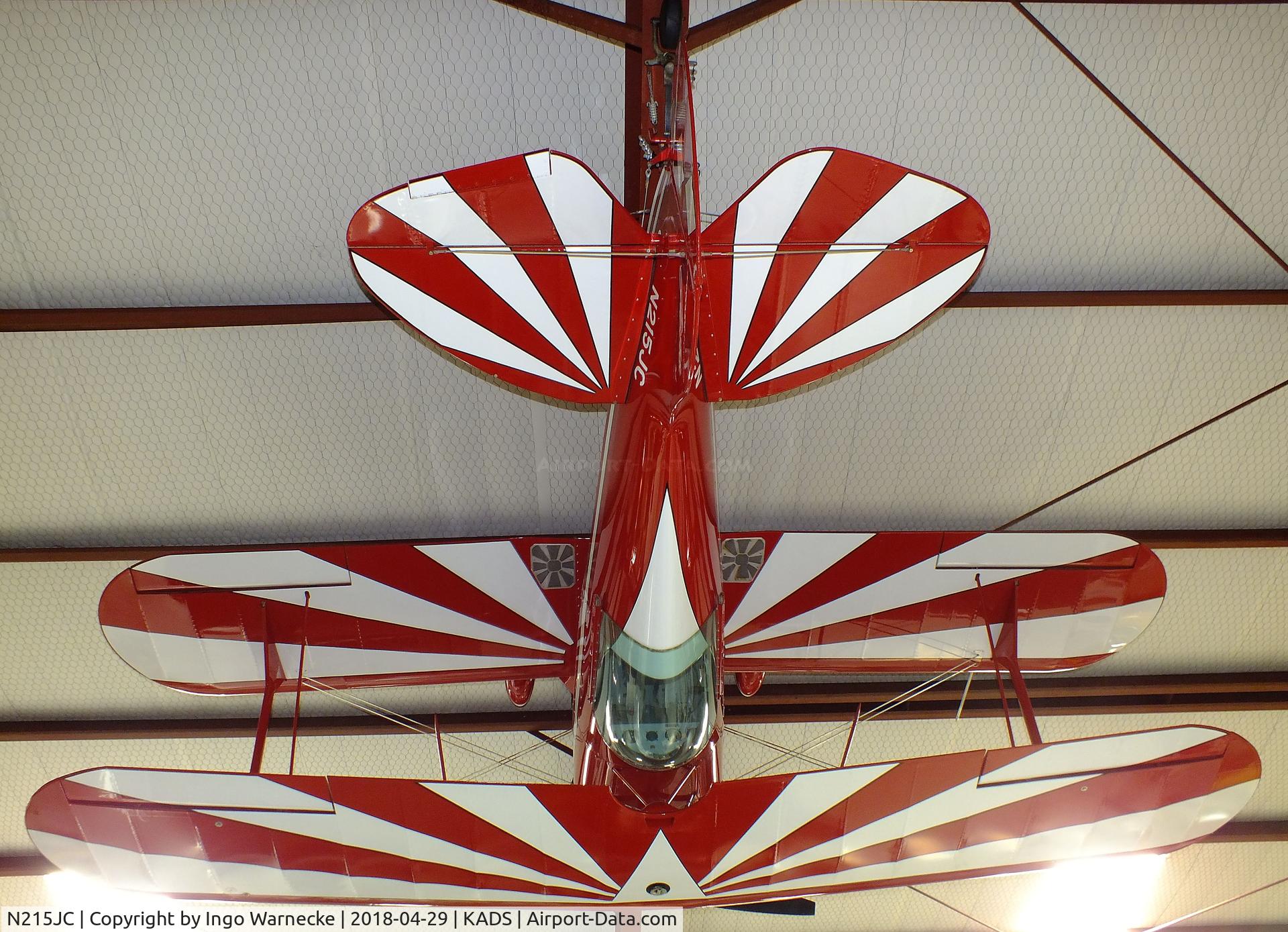 N215JC, 1984 Pitts S-1S Special C/N 21546, Pitts S-1S Special at the Cavanaugh Flight Museum, Addison TX