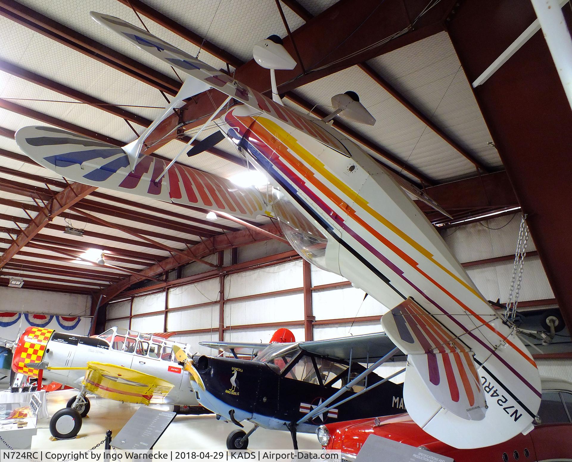 N724RC, 1997 Christen Eagle II C/N 002, Christen Eagle II at the Cavanaugh Flight Museum, Addison TX