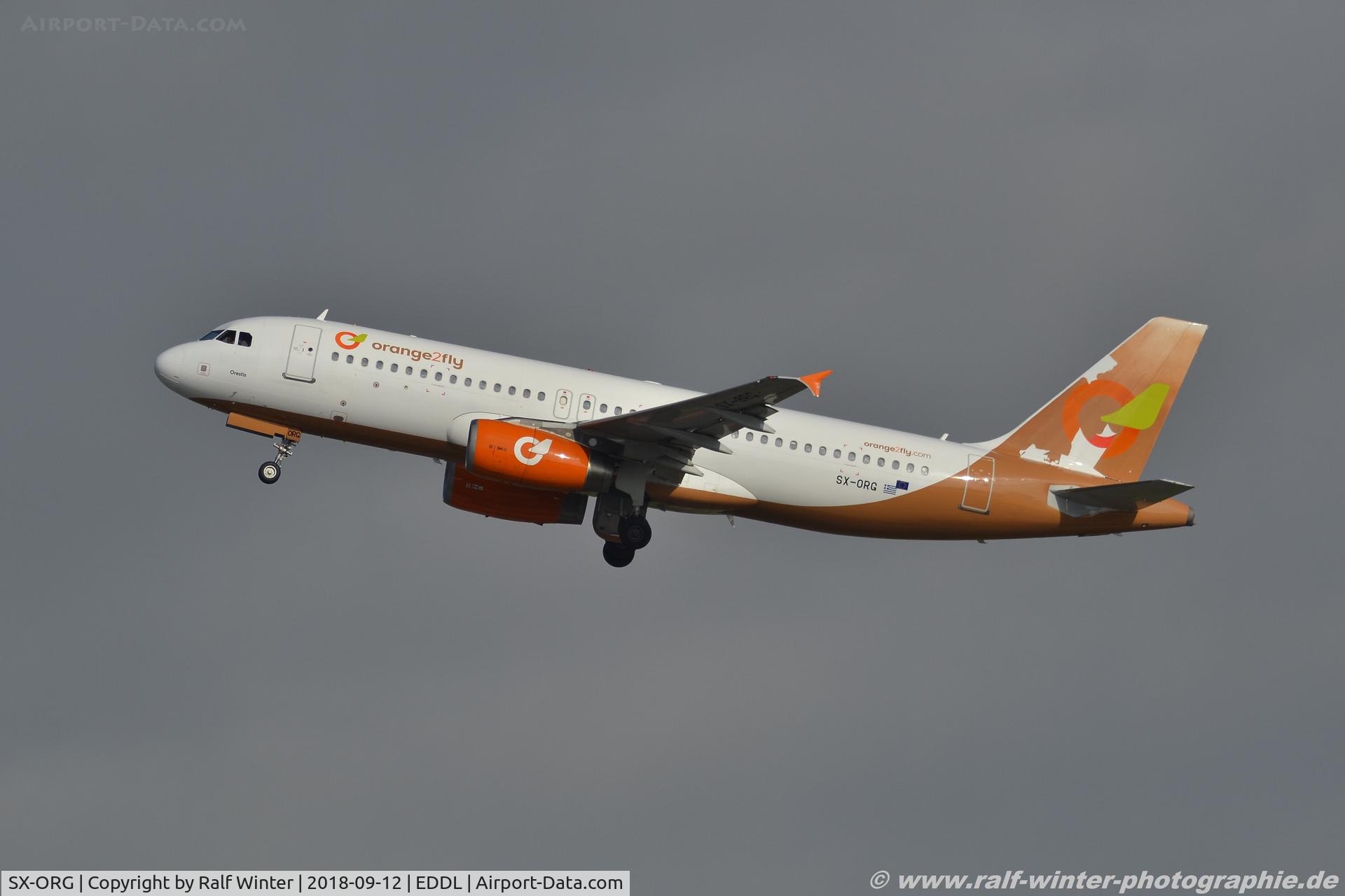 SX-ORG, 2001 Airbus A320-232 C/N 1407, Airbus A320-232 - Orange 2fly 'Orestis' - 1407 - SX-ORG - 12.09.2018 - DUS