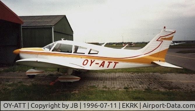 OY-ATT, 1972 Piper PA-28-180 Cherokee C/N 28-7305118, EKRK 1996