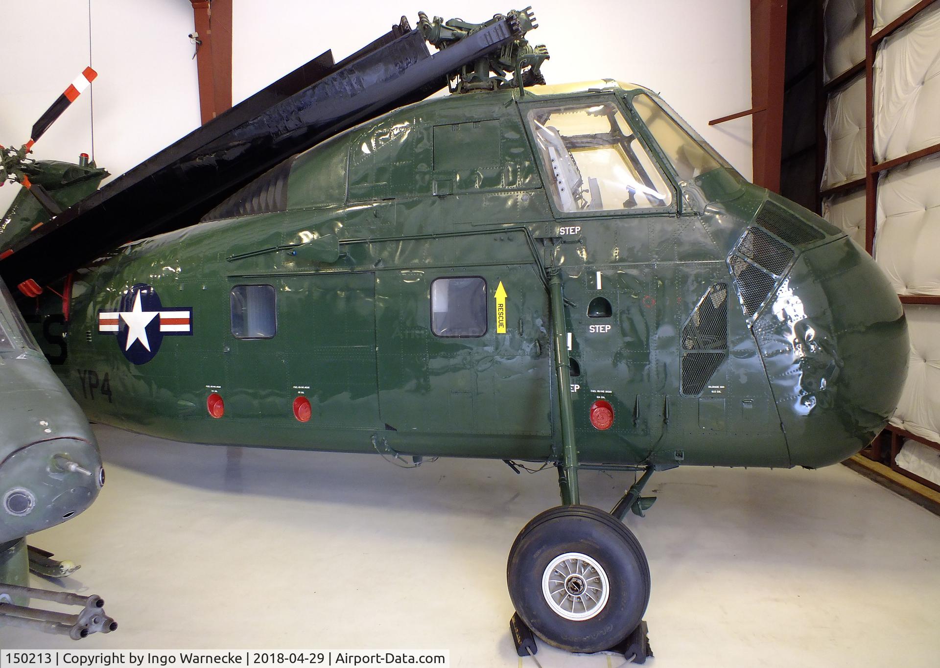 150213, Sikorsky UH-34D Seahorse C/N 58-1545, Sikorsky UH-34D at the Cavanaugh Flight Museum, Addison TX