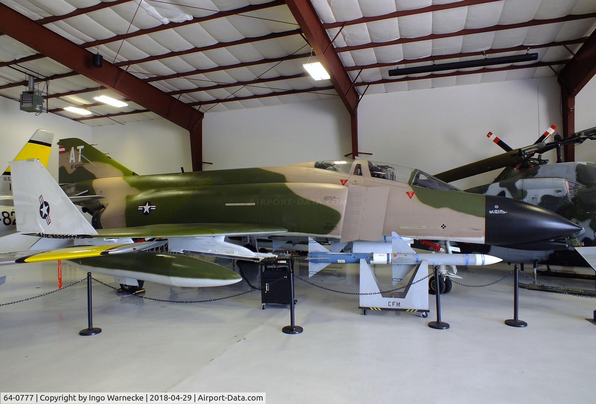 64-0777, 1964 McDonnell F-4C Phantom II C/N 1080, McDonnell F-4C Phantom II at the Cavanaugh Flight Museum, Addison TX