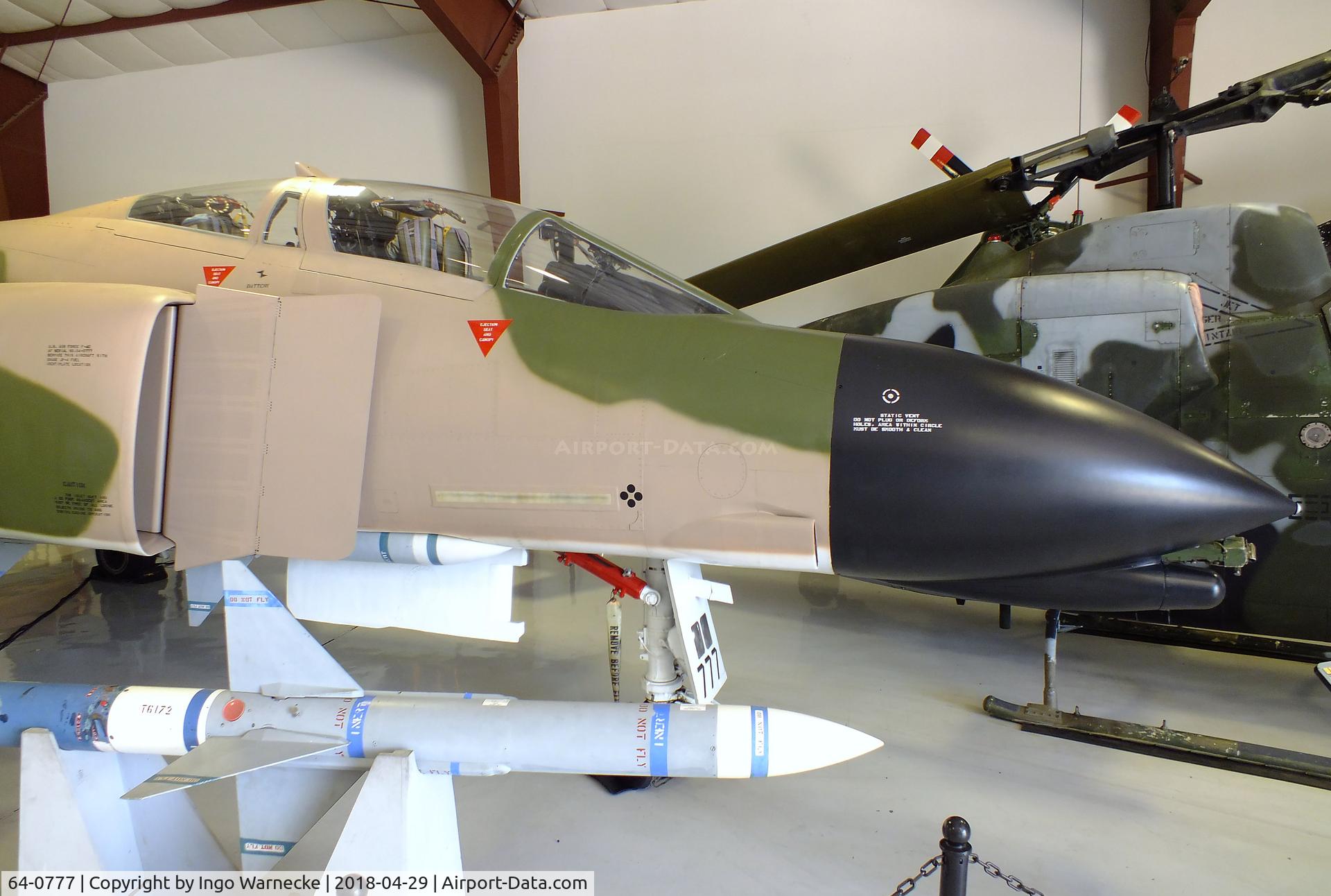 64-0777, 1964 McDonnell F-4C Phantom II C/N 1080, McDonnell F-4C Phantom II at the Cavanaugh Flight Museum, Addison TX