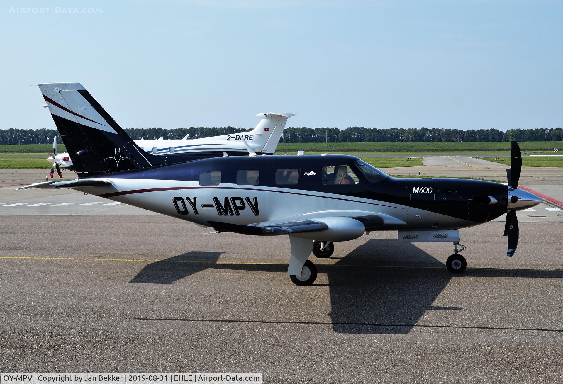 OY-MPV, 2018 Piper PA-46-600TP Meridian 600 C/N 4698094, Lelystad Airport