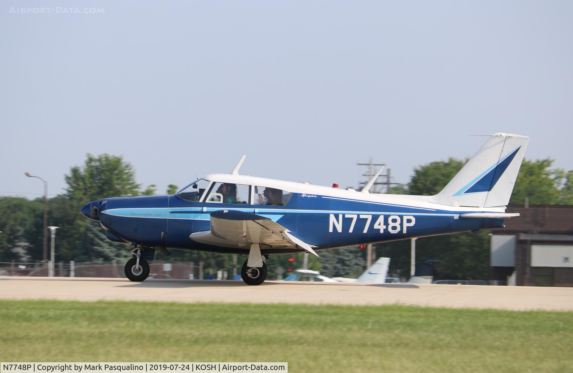 N7748P, 1961 Piper PA-24-250 Comanche C/N 24-2963, Piper PA-24-250