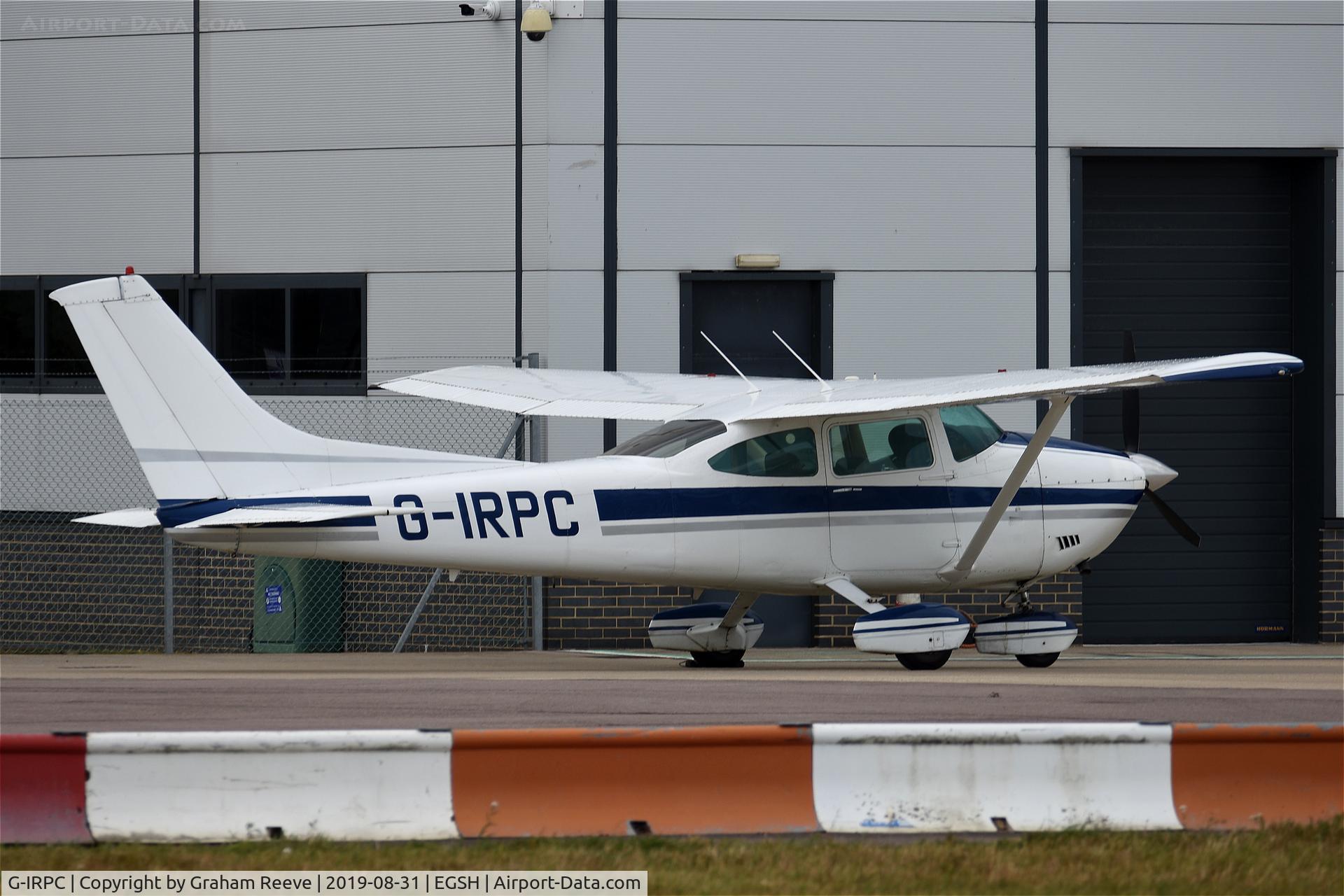 G-IRPC, 1977 Cessna 182Q Skylane C/N 182-66039, Parked at Norwich.