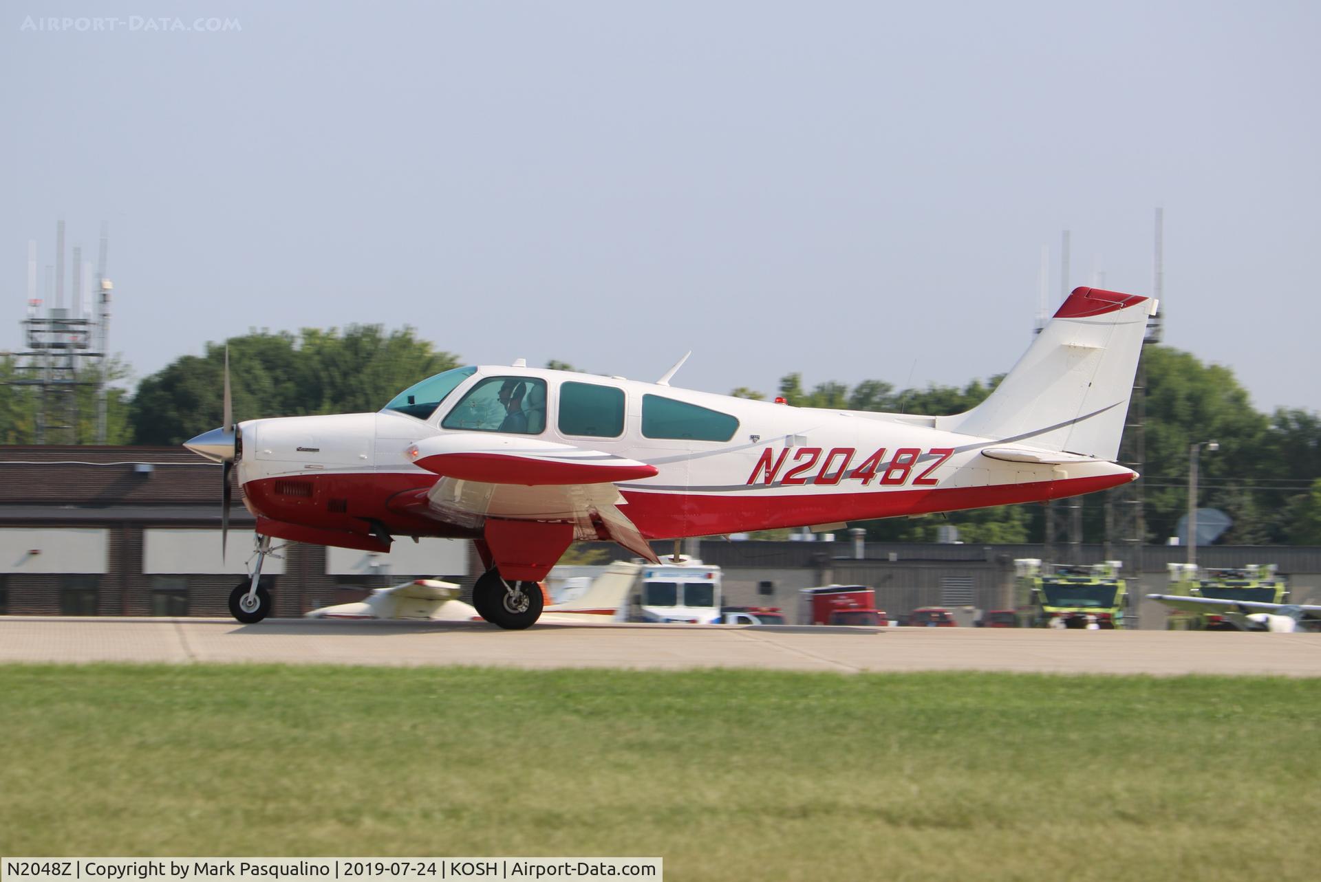 N2048Z, 1978 Beech F33A Bonanza C/N CE-828, Beech F33A
