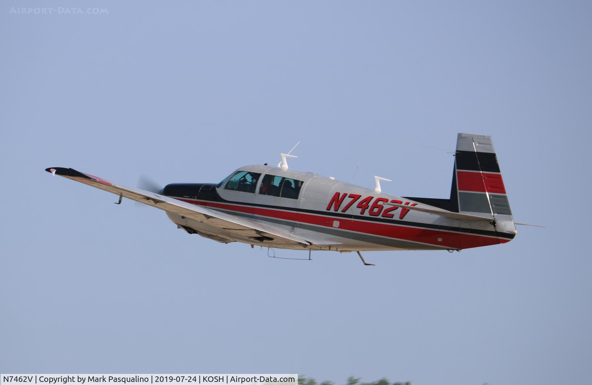 N7462V, 1975 Mooney M20F Executive C/N 22-1239, Mooney M20F
