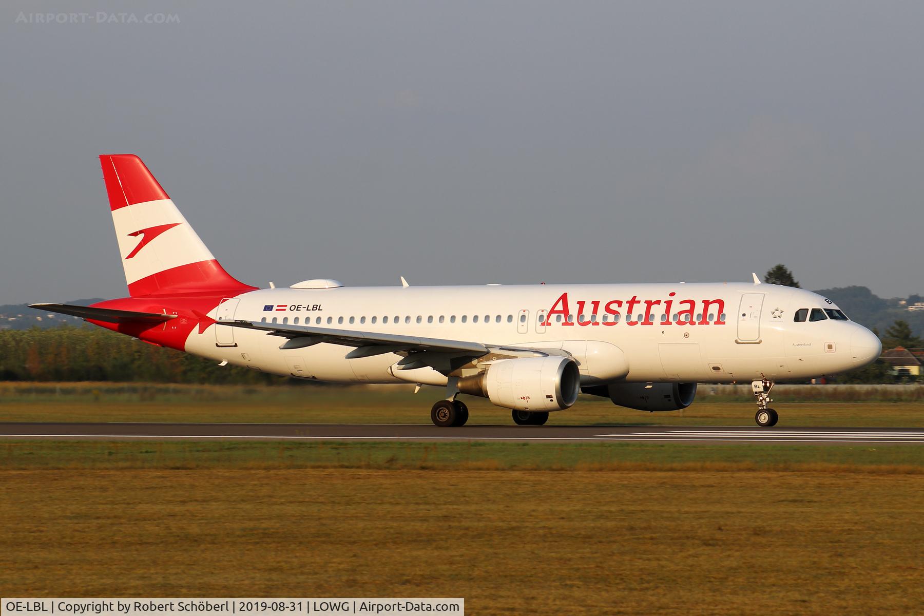 OE-LBL, 2003 Airbus A320-214 C/N 2009, OE-LBL @ LOWG