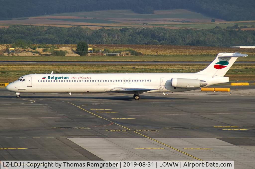 LZ-LDJ, 1995 McDonnell Douglas MD-82 (DC-9-82) C/N 53230, Bulgarian Air Charter McDonnell Douglas MD-82