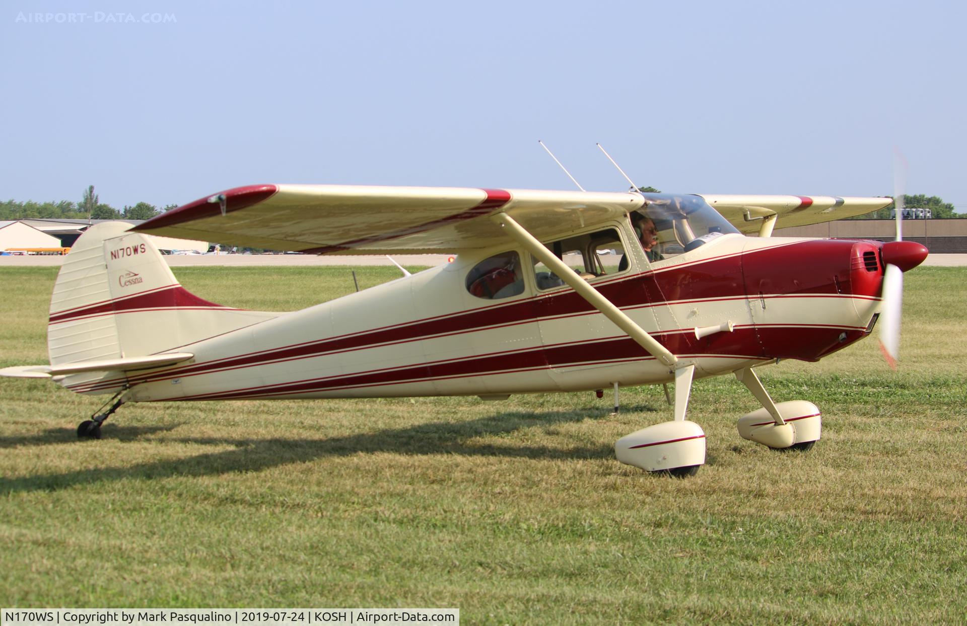 N170WS, 1950 Cessna 170A C/N 19490, Cessna 170A