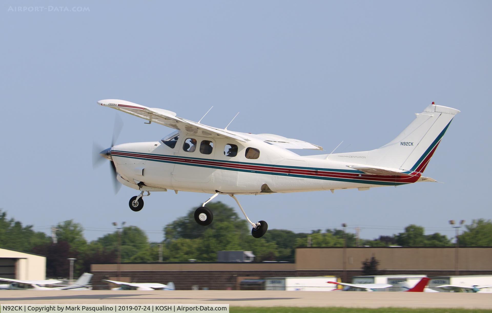 N92CK, 1978 Cessna P210N Pressurised Centurion C/N P21000160, Cessna P210N