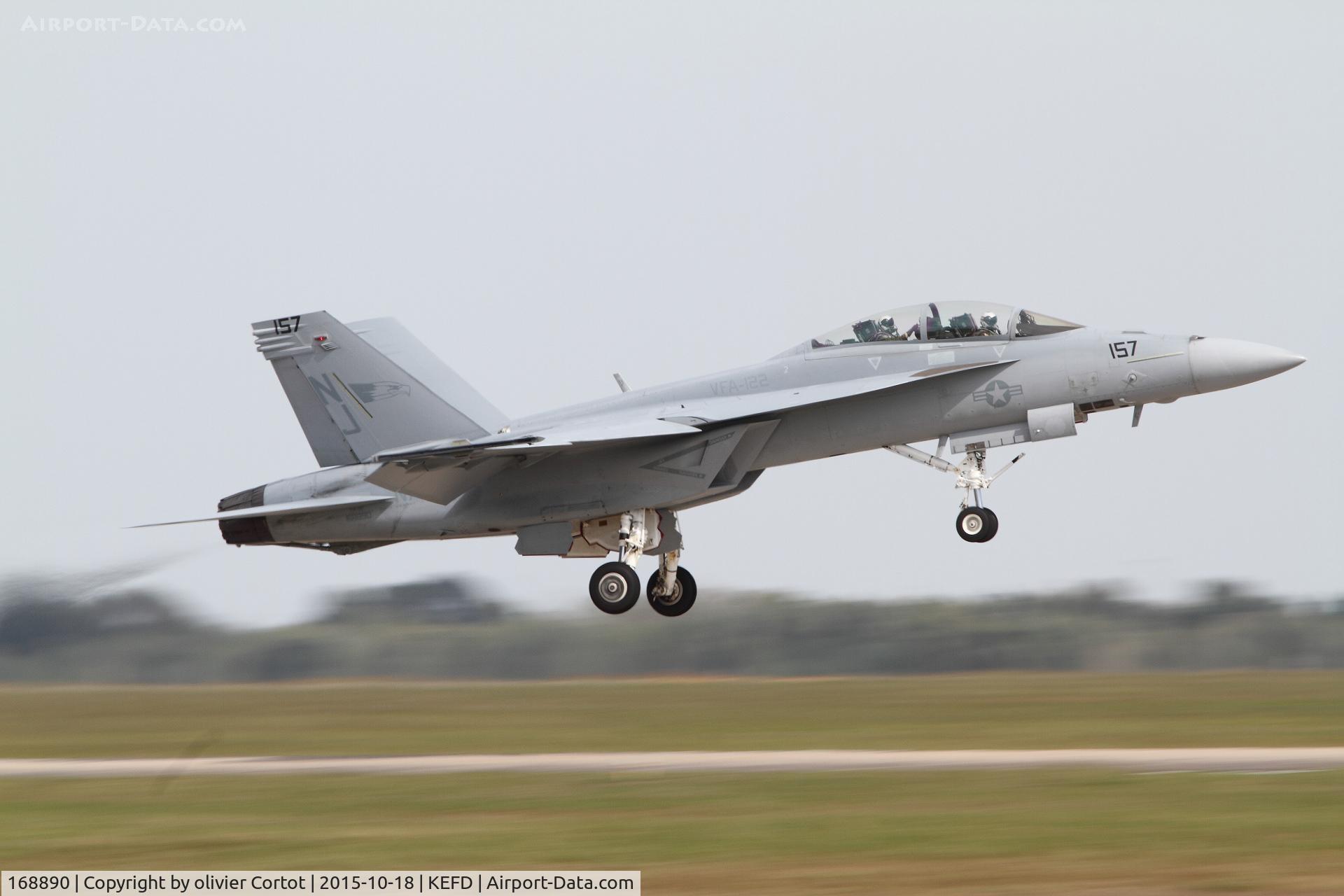 168890, Boeing F/A-18F Super Hornet C/N F271, Houston airshow 2015