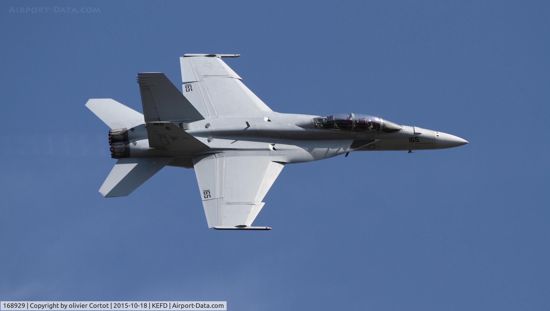 168929, Boeing F/A-18F Super Hornet C/N F275, english pass