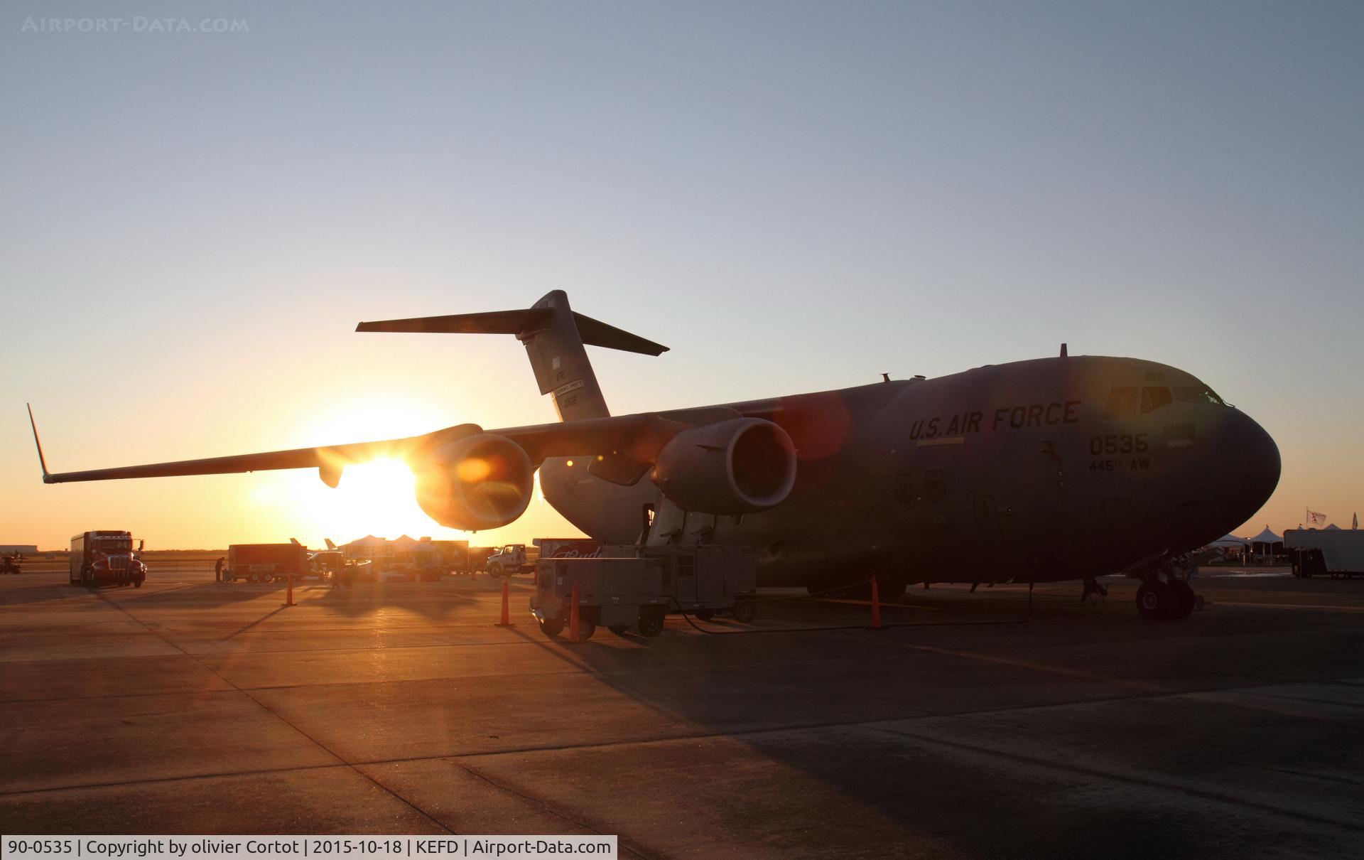 90-0535, 1990 Boeing C-17A Globemaster III C/N P-10, Texas in the morning