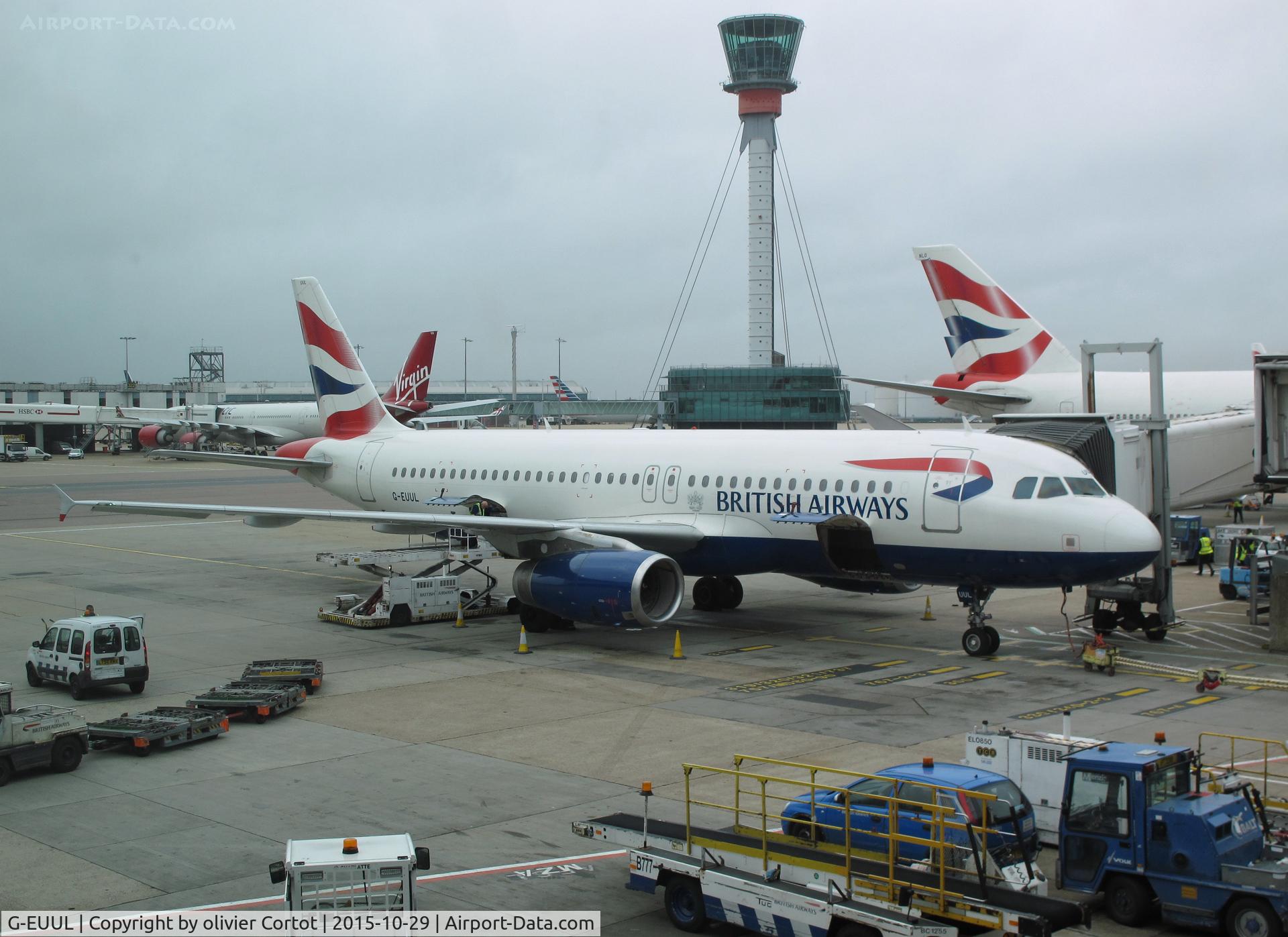 G-EUUL, 2002 Airbus A320-232 C/N 1708, Heathrow