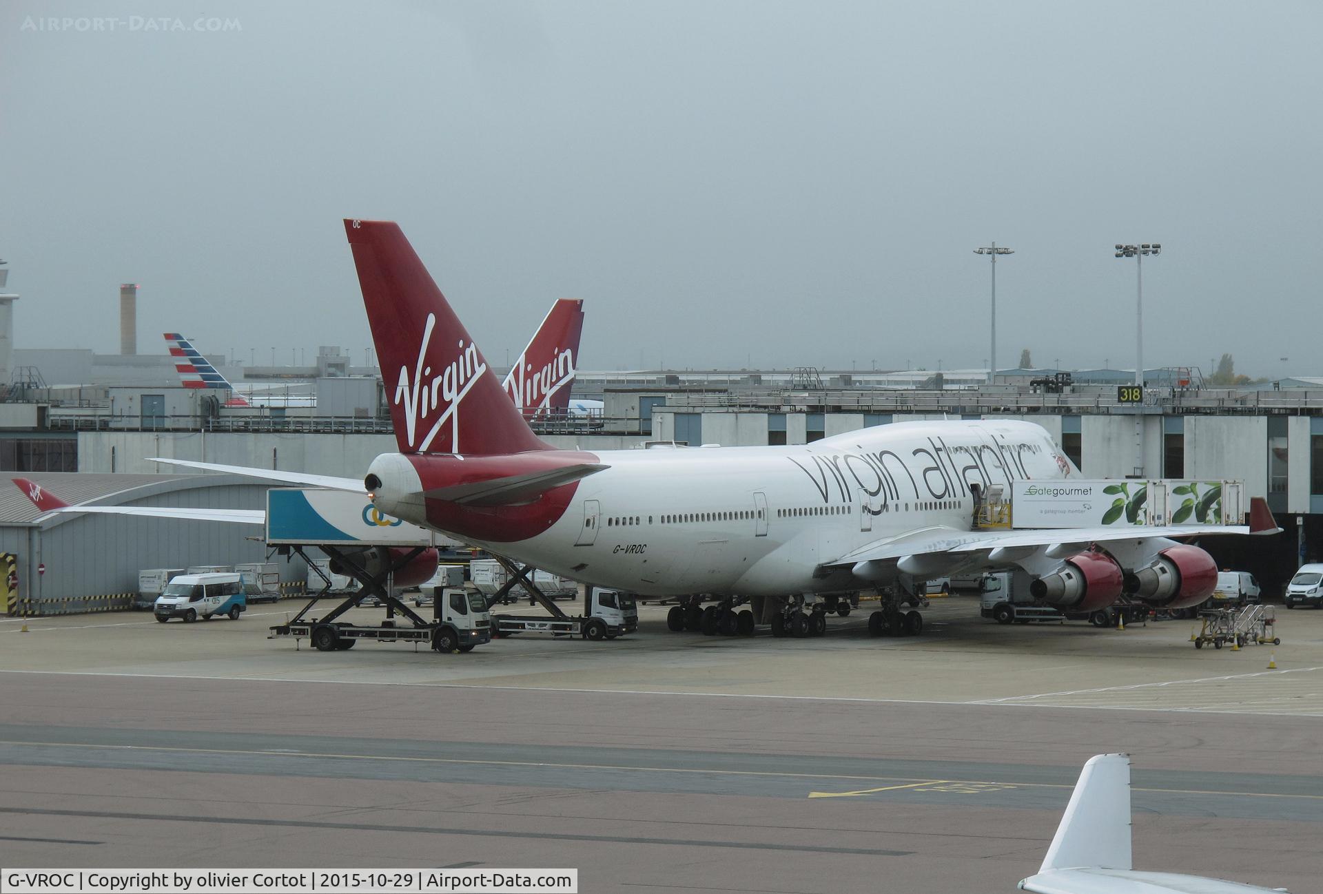 G-VROC, 2003 Boeing 747-41R C/N 32746, Heathrow