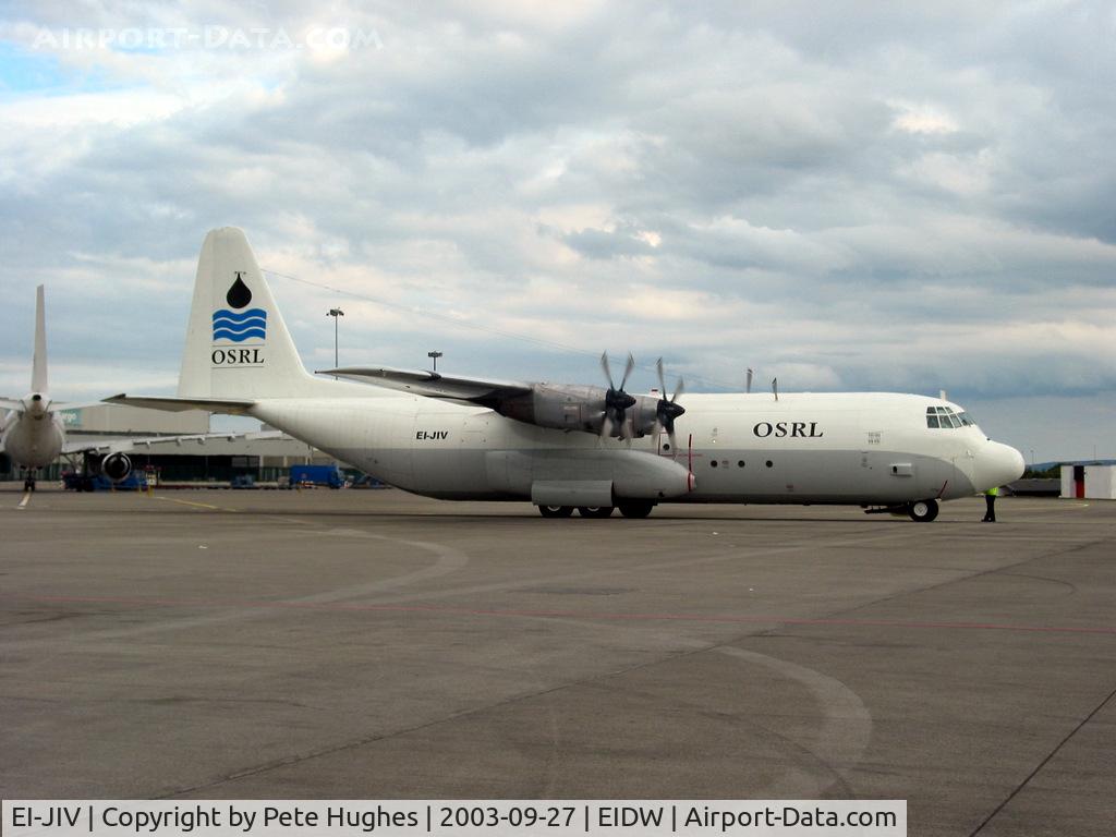 EI-JIV, 1976 Lockheed L-100-30 Hercules (L-382G) C/N 382-4673, EI-JIV Hercules on the ramp at Dublin