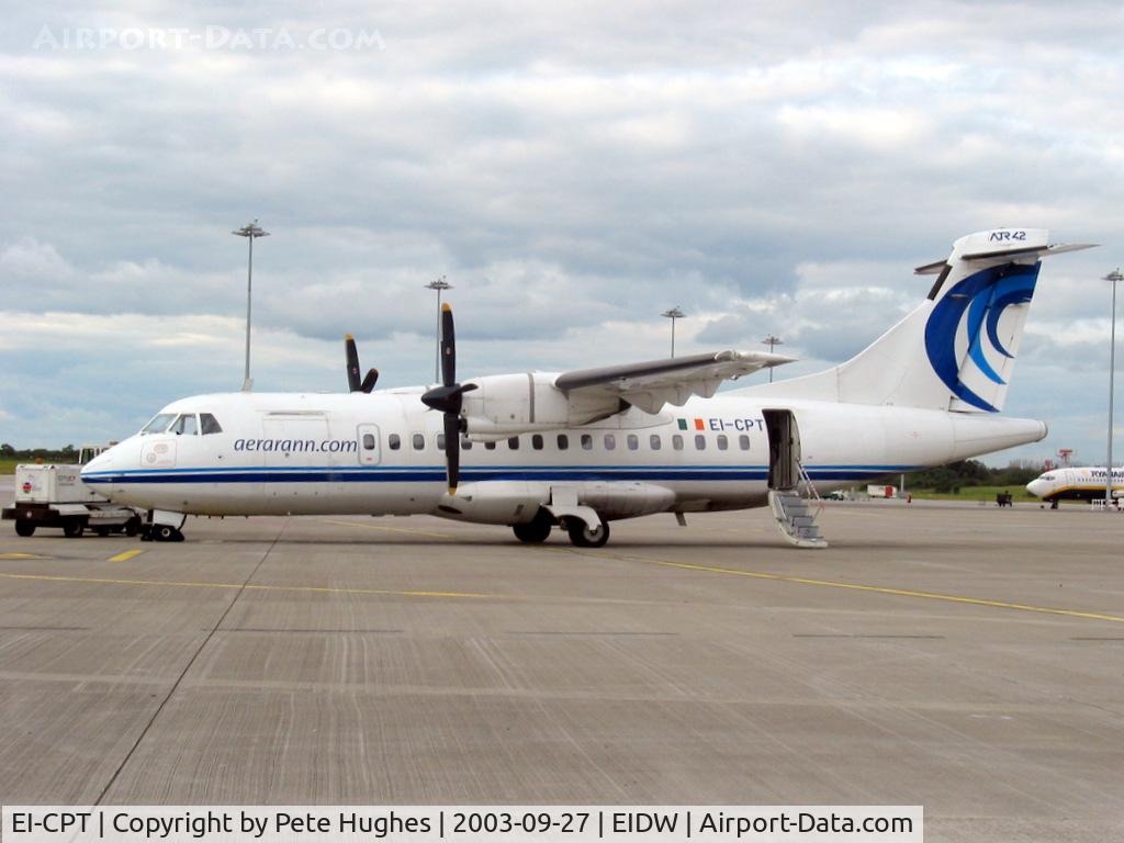 EI-CPT, 1990 ATR 42-312 C/N 191, EI-CPT ATR42 on the ramp at Dublin