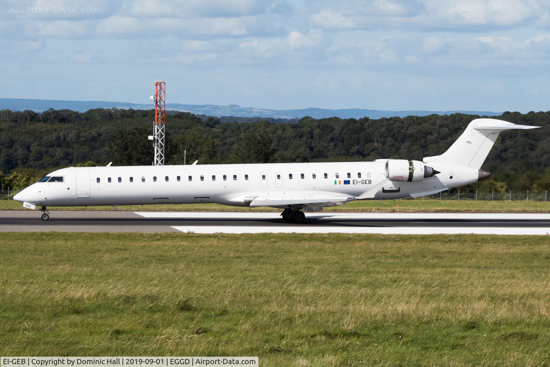 EI-GEB, 2009 Bombardier CRJ-900 (CL-600-2D24) C/N 15231, Landing RWY 27