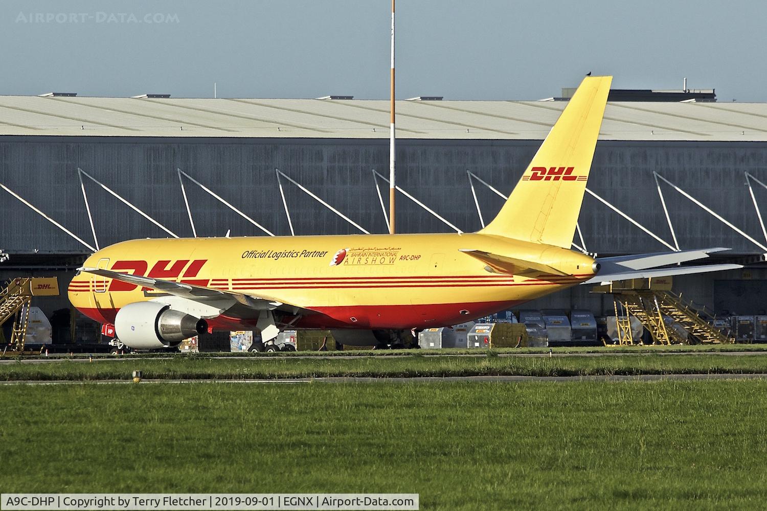 A9C-DHP, 1986 Boeing 767-281 C/N 23144, At East Midlands Airport