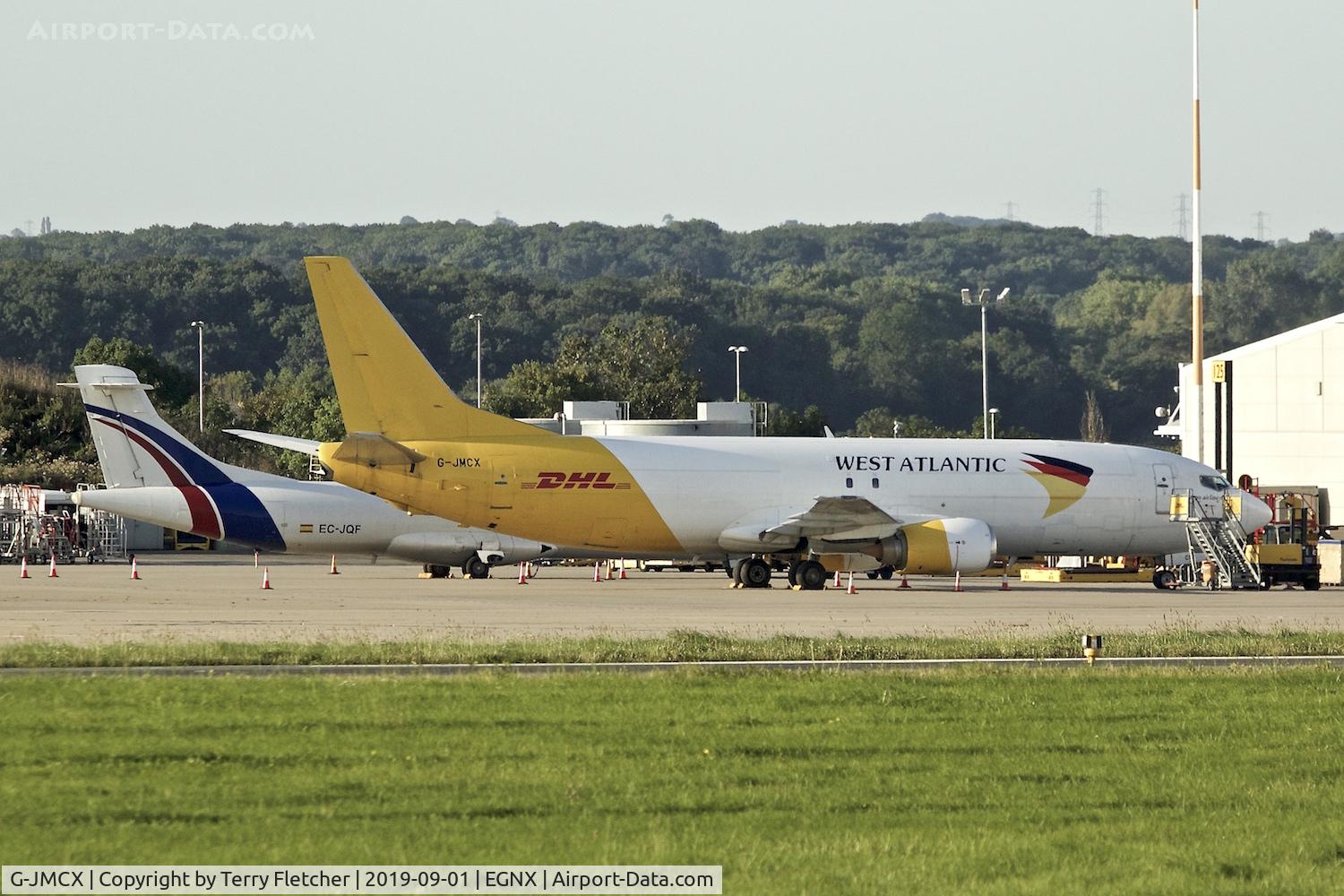 G-JMCX, 1990 Boeing 737-406 C/N 24959, at East Midlands