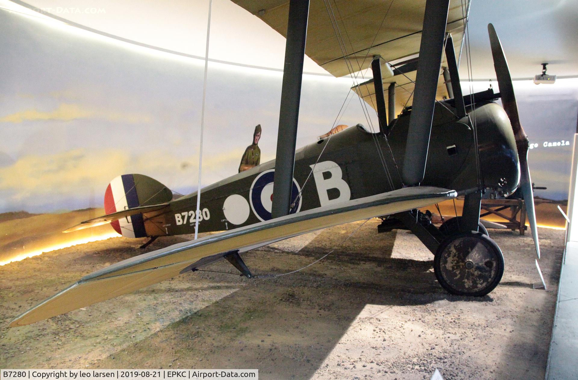 B7280, 1918 Sopwith F.1 Camel C/N not found, Polish Aviation Museum Krakow 21.8.2019