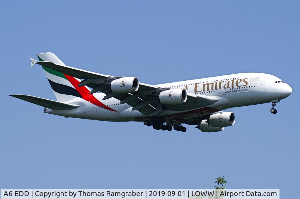 A6-EDD, 2008 Airbus A380-861 C/N 020, Emirates Airbus A380