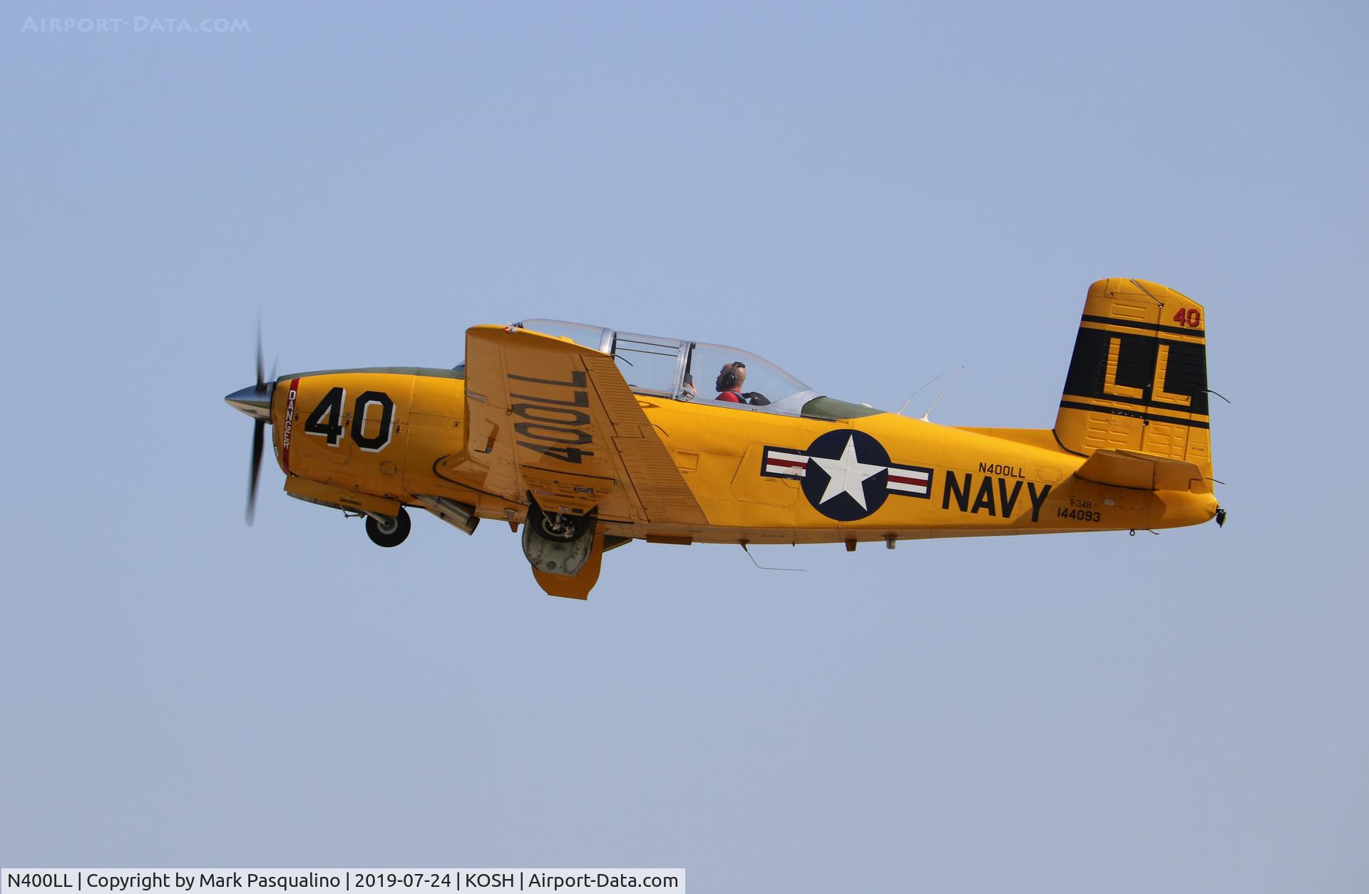 N400LL, 1957 Beech T-34B Mentor C/N BG-400, Beech T-34B